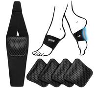 ZAIWOO Insertos de soporte de arco para mujeres y hombres, 2 alturas ajustables, antideslizantes, transpirables, banda de arco para aliviar la fascitis plantar para pies planos, arcos altos