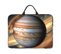 Zaixiansj Funda para portátil con estampado de bandera de Puerto Rico de 14 pulgadas, asa portátil, viaje de negocios, bolsillo para accesorios para laptop, tableta, Paisaje de Júpiter, Talla única