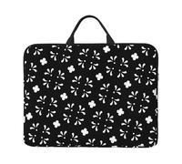 Zaixiansj Funda para portátil de 35.6 cm con estampado de pintura pop artística colorida, asa portátil, viaje de negocios, bolsillo para accesorios para cuaderno, tableta, Black Water Splash, Talla