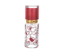 ZAJ Portátil 20 ml Impresión de corazón Mini Botella de atomizador de Perfume Viaje portátil Vacío Recargable Botella de Spray de Niebla Fina Fragancia Colonia Dispensador de Muestra Viaje