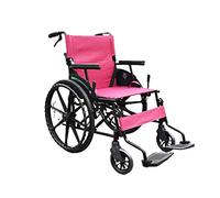 ZAJ Silla de Ruedas Sillas de Ruedas autopropulsadas Plegables Ligeras Sillas de Ruedas duraderas Antideslizantes Scooters de Movilidad La Seguridad
