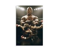 ZAJSGPUR Póster decorativo de lienzo de Mike Tyson de la leyenda del boxeo, póster decorativo para pared, decoración moderna de dormitorio familiar, póster de 30 x 45 cm, estilo sin marco