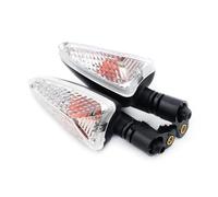 ZAJYZZF Intermitentes Delanteros y Traseros for Motocicleta compatibles con G650GS, K1300S (2009, 2010, 2011, 2012, 2013, 2014, 2015 2016) F800S (2006, 2007 2008)(Clear,36mm)
