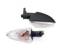 ZAJYZZF Intermitentes Delanteros y Traseros for Motocicleta compatibles con G650GS, K1300S (2009, 2010, 2011, 2012, 2013, 2014, 2015 2016) F800S (2006, 2007 2008)(Clear,21mm)