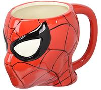 Zak Designs Mrti-8511 Marvel Comics Spiderman cerámica esculpida Taza Multicolor