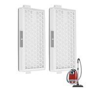 ZaKaBox 2 juegos de filtros de repuesto grises para Miele HEPA AirClean Filter SF-HA 50 para S8340 S8360 S8380, Guard S1 L1 M1 aspiradora