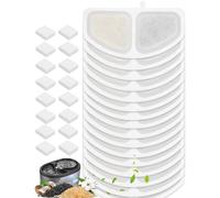 ZaKaBox Filtro de fuente para gatos, 16 + 16 unidades, compatible con Oneisall de 2,5 l, para fuente de gato Oneisall