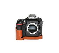 Zakao - Funda para Nikon D810 Mark II, Hecha a Mano, Piel auténtica, con Correa de Mano
