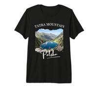 Zakopane Tatra Mountains Polonia Europa Oriental Temporada de esquí Hombres Camiseta Premium