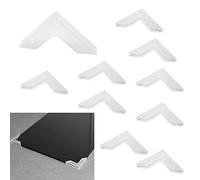 Zaky - Protector de bordes de mesa para esquinas de cristal y espejo (20 unidades) (6 x 63 mm)