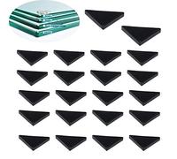 Zaky - Protector de bordes de mesa para esquinas de cristal y espejo (20 unidades) (8 × 50 mm)