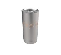 Zakynthos Grecia Diseño elegante vintage Vaso térmico de acero inoxidable de doble pared