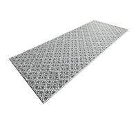Zala Living Soho - Alfombra de Cocina Antideslizante, de Tejido Plano, de Pelo Corto, Lavable para Pasillo, Cocina, salón, baño, baño, Azul, 80 x 200 cm