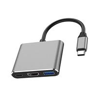 zalati Adaptador convertidor USB tipo C 3.1 a USB tipo C/HDMI/Micro USB 3.0 compatible con MacBook Android conexión a más dispositivos