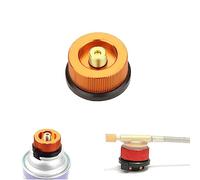 zalati Adaptador de gas para estufa, adaptador de conexión para recipiente de butano a tornillo de cartucho de gas