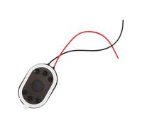 zalati Altavoz Ovalado de 1,5 W y 8 ohmios para cámaras de salpicadero y radares de Aparcamiento. 20 x 30 x 5 mm. Sonido nítido para proyectos de Bricolaje.