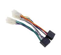 zalati Arnés de cableado estándar ISO para Audio de Coche, Unidad Principal estéreo, Adaptador Kabelbaum para Cables de Telar Yaris