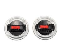 zalati Base de lente de casco, 1 par de soportes de montaje de pantalla con interruptor giratorio para LS2 FF358, 396, 370, 385, 386, 387, 394; OF569/578