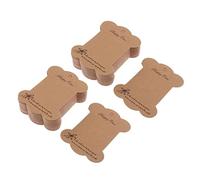 zalati Bobina de hilo dental, 60 (2 x 30) piezas de material de tarjeta de papel para organizador de hilos de bordado, accesorios de costura de punto de cruz, accesorios