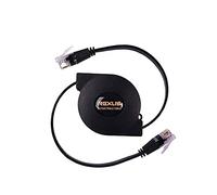 zalati Cable ethernet CAT - 70000 megabit RJ45 CABLE telescópico ultraplano Ethernet para xbox, ps4, enrutador, módem, conmutador