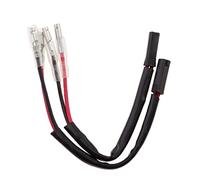 zalati Conectores adaptadores de cableado de señal de giro, 1 par/2 conectores de arnés de cableado para motocicleta Suzuki GSX GSXR Series