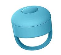 zalati Controlador de vídeo Bluetooth con anillo de control remoto para girar páginas, navegar por gustos para Tiktok corto video YouTube disparador de cámara - Azul
