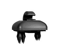 zalati Gancho para visera solar de coche con clip, 2 unidades, compatible con A1 A3 A4 A5 Q3 Q5 (8E0 857 562) A7 B6 B7 B8 S4 S5