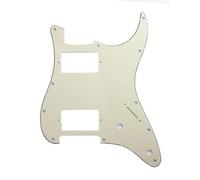 zalati Golpeador HH Strat de 11 agujeros con 2 humbuckers para guitarra eléctrica Fender estándar Stratocaster americana/mexicana, 3 capas