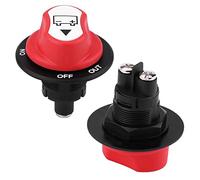 zalati Interruptor de batería de coche 50A aislador interruptor de desconexión interruptor principal para coche camión barco yate caravana motocicleta automóvil