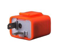 zalati LED Flasher 12V 2Pin Señal de giro Reemplazo universal Frecuencia ajustable Accesorios de motocicleta Naranja