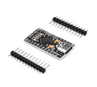 zalati Placa de Desarrollo Atmega32U4-1 5V/16MHz Módulo IDE con Cargador de Arranque con encabezado de Pin para Arduino - Tipo-C