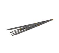 zalati Plantilla para cejas Regla Proporción dorada Balanza de posicionamiento de tres puntos Regla de bricolaje Calibrador de maquillaje, regla moldeadora para herramienta de medición de cejas