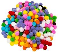 zalati - Pompones 2000 unidades, bolas pequeñas para manualidades, decoraciones DIY, accesorios para guardería y escuela - Multicolor