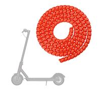 zalati Protector de cable de scooter en espiral, protector de tubo compatible con Xiaomi M365/Pro/1S/Pro2/Mi3, Ninebot Scooter, accesorios universales para scooter, rojo, 1,2 m