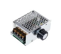 zalati Regulador electrónico del motor de voltaje AC 220 V 4000 W Regulador de termostato de alta potencia con controlador de velocidad SCR de CA Control de calor Atenuador Tiristor