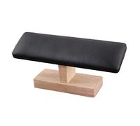 zalati Soporte de exhibición para pulsera, collar, soporte de exhibición, organizador de estantes, madera + cubierta de PU + interior de terciopelo