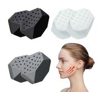 ZALHIN 6 Piezas Mandibula Ejercicio, 3 Estilos Entrenador de Mandíbula Ejercitador de Mandíbula Unisexo para Fortalecer y apretar la línea de la mandíbula y el Cuello