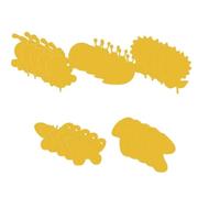 ZALHIN 60 Pegatinas Amarillas para Mosquitos, Trampa para Moscas de la Fruta, Trampa para Moscas de la Fruta para Plantas Domésticas