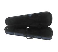 ZALHIN Estuche De Violín Portátil De Tela Oxford Bolsa De Almacenamiento para Violín Piezas De Instrumentos De Cuerda Accesorios Maleta con Forro Suave para Violín Estuche para violín(Black)
