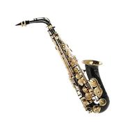 ZALHIN Saxofón EB Saxofón Alto Latón Lacado Oro Mi Flat Sax 82Z Tipo De Llave Instrumento De Viento De Madera Guantes De Tela Correa Funda Acolchada
