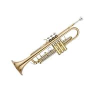 ZALHIN Trompeta Trompeta Trinote SIB Banda De Viento Trompeta Banda Profesional Tocando Instrumentos para Adultos Si Bemol