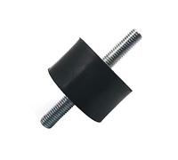 ZALINA Soporte de Goma antivibración M8x23mm Doble Rosca Macho Silentblock aislador Amortiguador diámetro 20/25/30/40mm Tipo 1 ud. (Size : M8x23mm - 40x40mm)