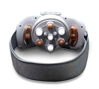 ZALIX Masajeador Abdominal/Cinturón Abdominal Eléctrico De Calentamiento Rápido / 3 Niveles De Intensidad De Vibración Ajustable/Masajeador De Cinturón De Masaje Calentado,A