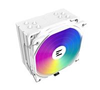 Zalman CNPS9X Performa Plus ARGB - Enfriador de CPU, TDP de 180 W, AMD AM5/AM4, Intel LGA 1851/1700/1200/1151/2011, 4 tubos de calor, ventilador PWM de 120 mm (blanco)
