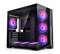 Zalman D40 ATX Mid-Tower - Carcasa para PC de escritorio para juegos | USB tipo C 3.2, radiador de 360 mm y soporte de GPU de 410 mm, base inclinada de 8° para una refrigeración mejorada de la GPU