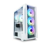Caja Zalman I3 Neo Tg Atx 4xvent 120mm 2xusb 3.0 Blanco Sin Fuente