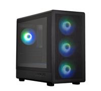 Zalman Carcasa para PC M5 ARGB Mini-Tower mATX 4x120mm 2x USB 3.0 Negro Sin fuente