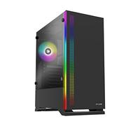 Zalman S5 RGB - Caja Media Torre ATX con Paneles de Cristal (Negro)
