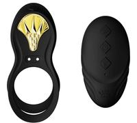 ZALO - BAYEK ANILLO VIBRADOR CONTROL REMOTO PAREJAS NEGRO