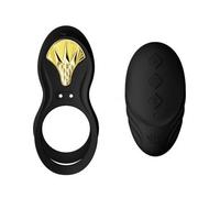 Zalo - bayek anillo vibrador control remoto parejas negro